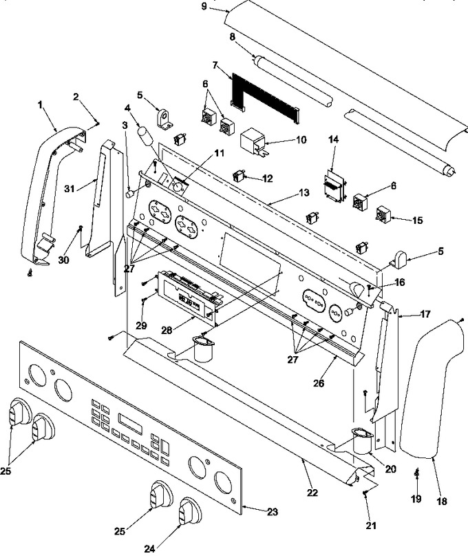 Diagram for ARTC8600WW (BOM: P1143434NWW)