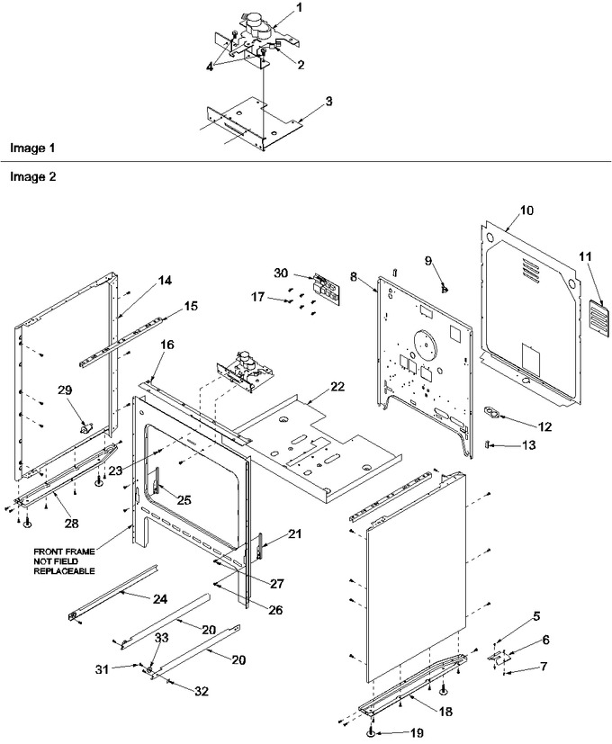 Diagram for ARTC8600WW (BOM: P1143692NWW)
