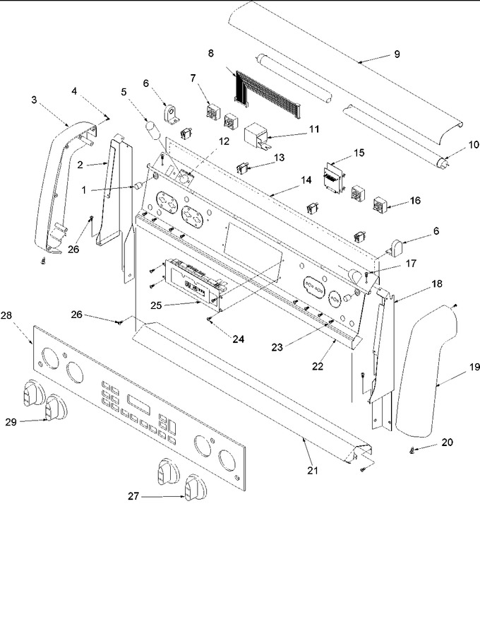 Diagram for ARTC8621E (BOM: P1143856N E)