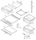 Diagram for 08 - Shelves & Accessories