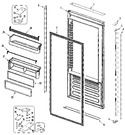 Diagram for 08 - Fresh Food Door