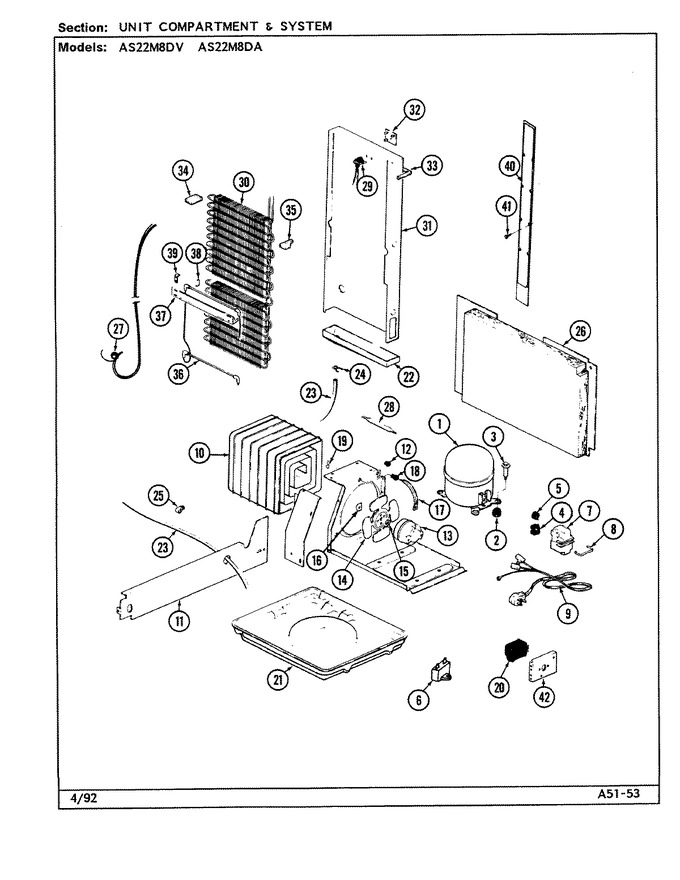 Diagram for AS22M8DA (BOM: DN34A)