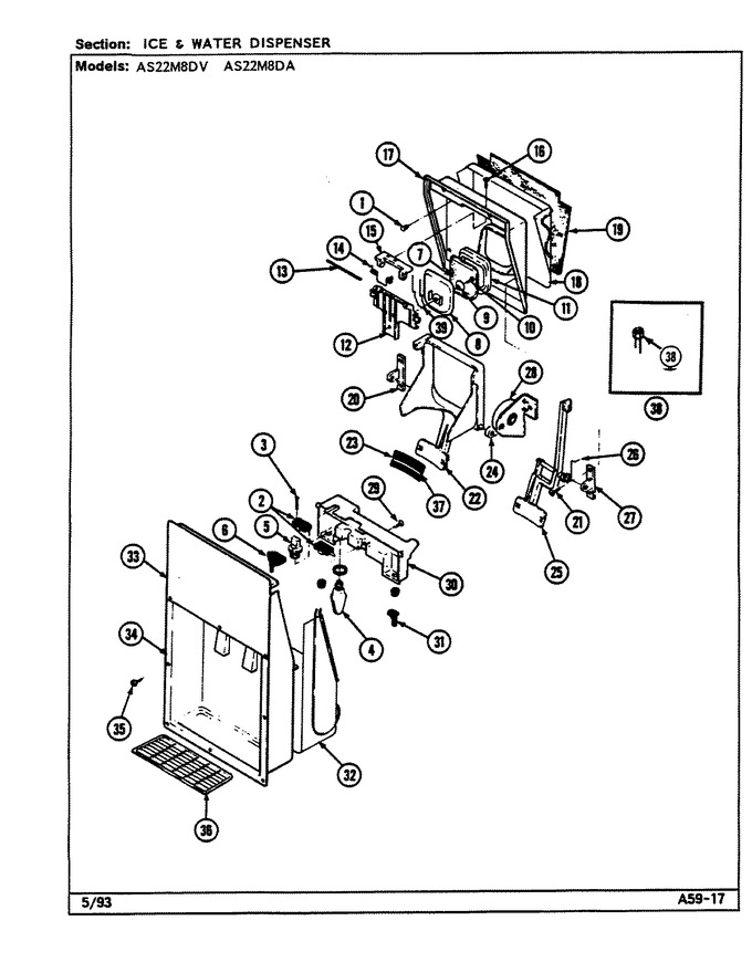 Diagram for AS22M8DA (BOM: DN34D)