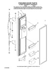 Diagram for 07 - Freezer Door Parts