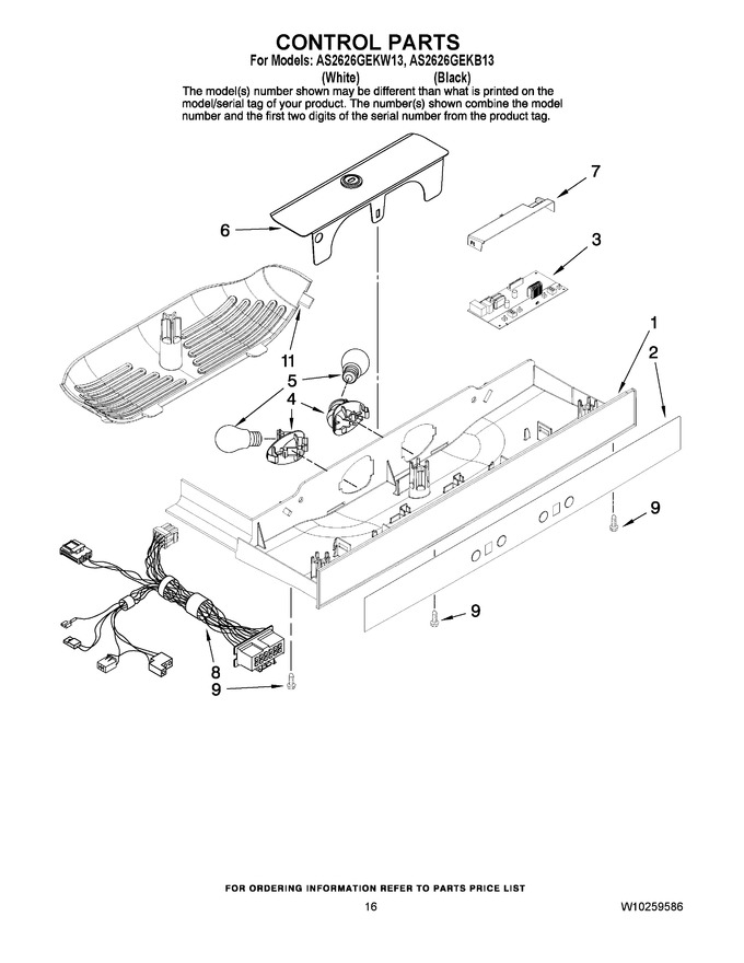 Diagram for AS2626GEKW13