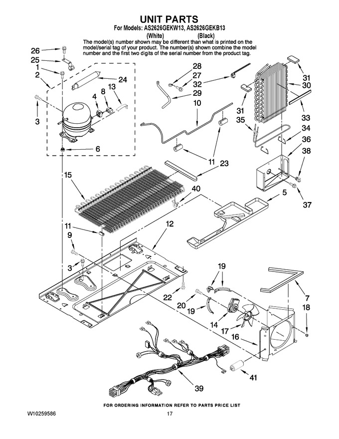 Diagram for AS2626GEKW13
