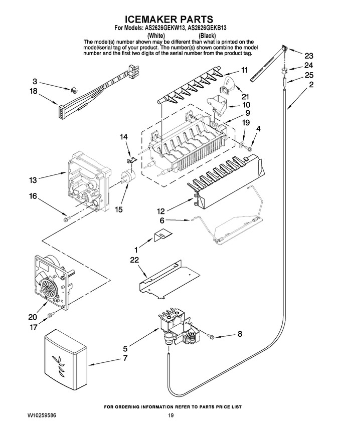 Diagram for AS2626GEKW13