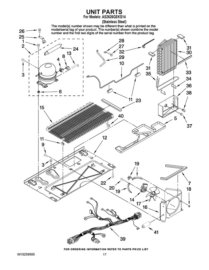 Diagram for AS2626GEKS14