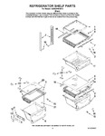 Diagram for 03 - Refrigerator Shelf Parts