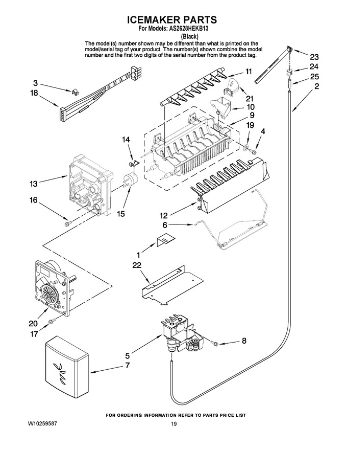 Diagram for AS2628HEKB13