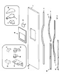 Diagram for 06 - Freezer Outer Door (gs2728gehq)