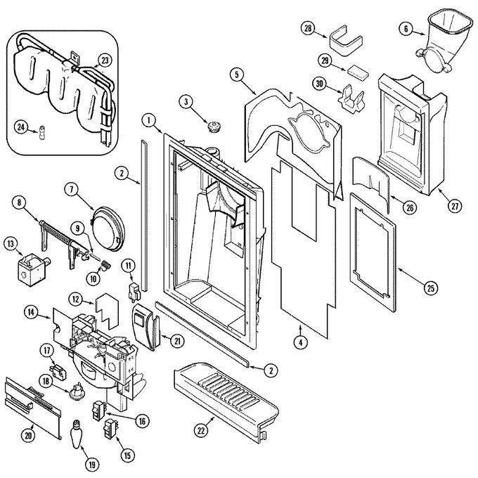 Diagram for MSD2143ARW