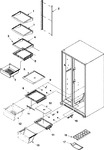 Diagram for 08 - Crisper Assy & Deli Assy