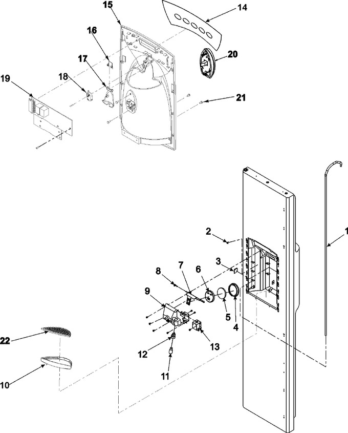 Diagram for ASD2325KEW