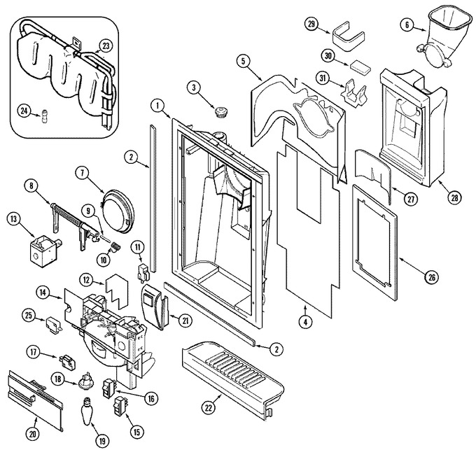 Diagram for GS2726CEDW