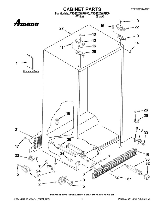 Diagram for ASD2520WRB00