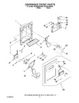 Diagram for 08 - Dispenser Front Parts
