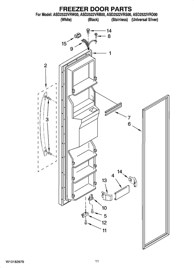 Diagram for ASD2522VRD00
