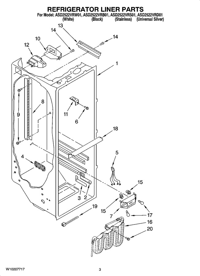 Diagram for ASD2522VRS01