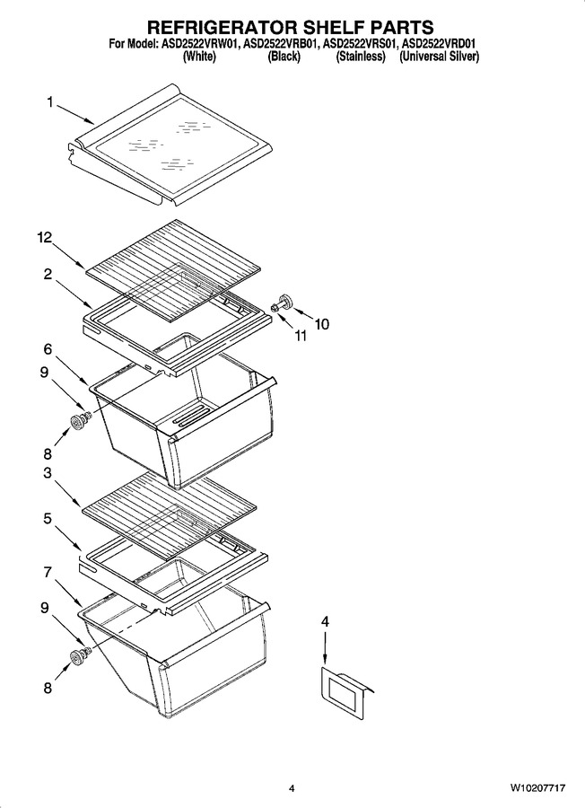 Diagram for ASD2522VRS01