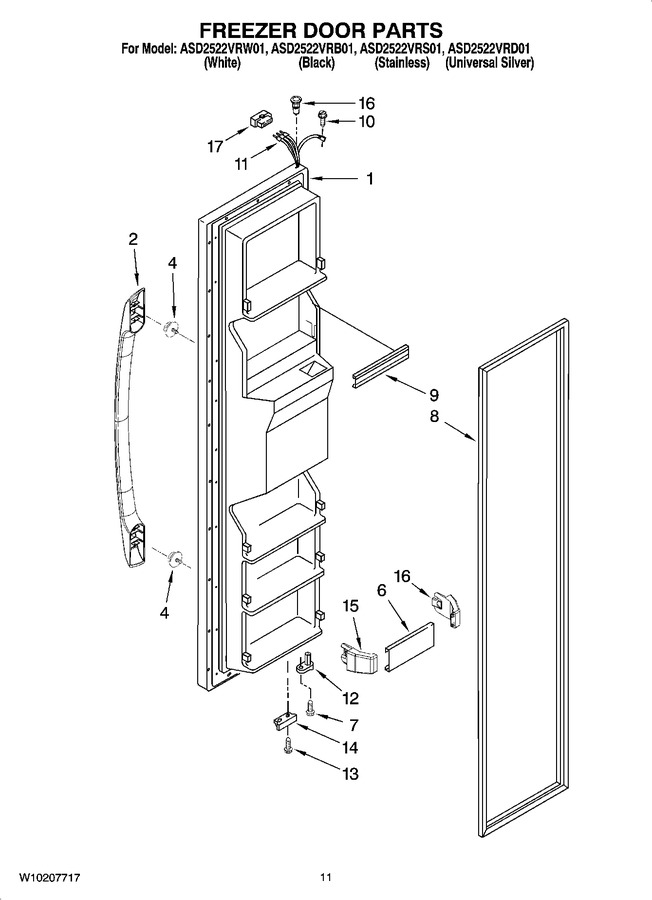 Diagram for ASD2522VRW01