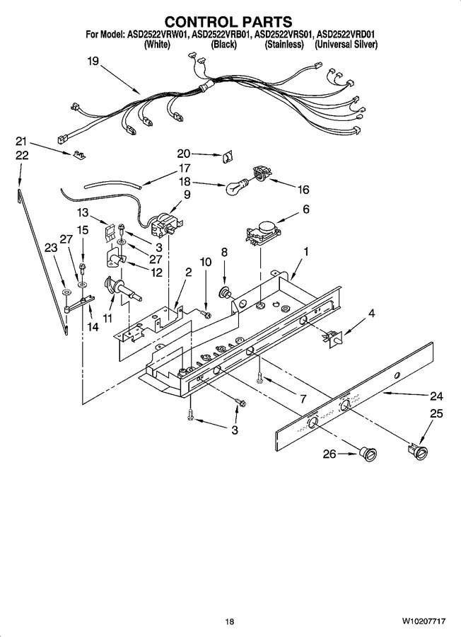 Diagram for ASD2522VRD01