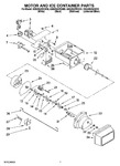 Diagram for 05 - Motor And Ice Container Parts
