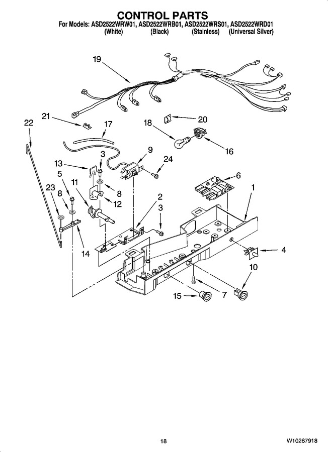 Diagram for ASD2522WRS01
