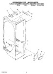 Diagram for 02 - Refrigerator Liner Parts