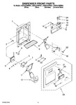 Diagram for 08 - Dispenser Front Parts