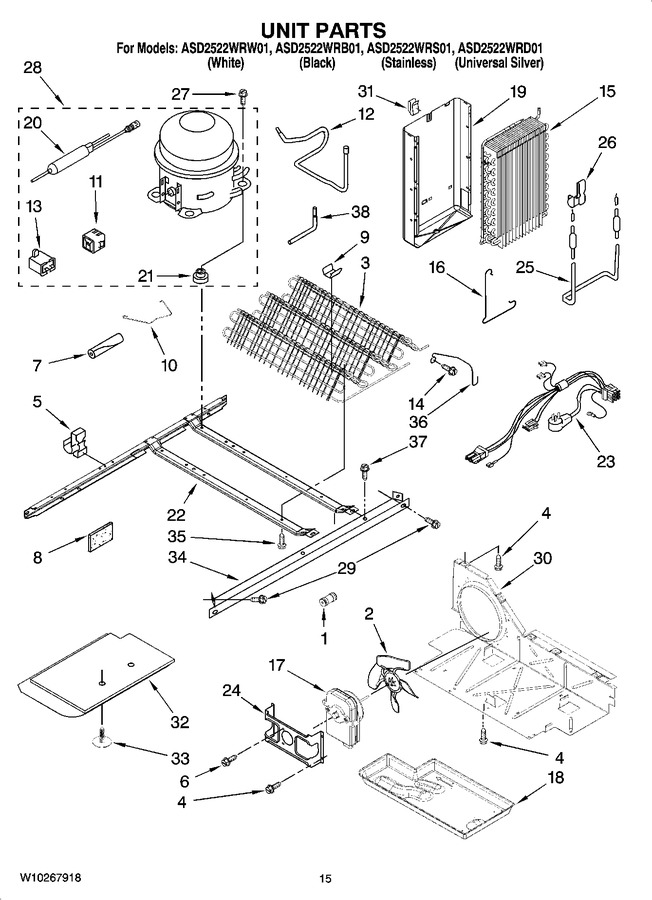 Diagram for ASD2522WRS01
