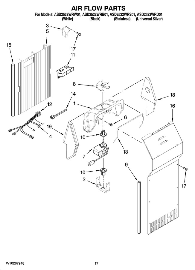 Diagram for ASD2522WRD01