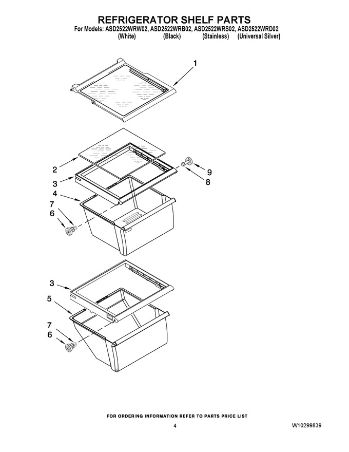 Diagram for ASD2522WRW02