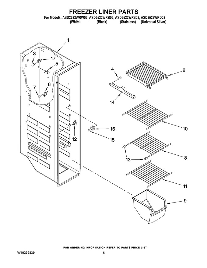 Diagram for ASD2522WRW02