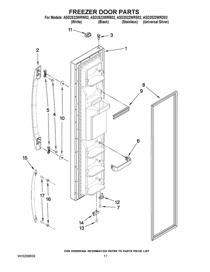 Diagram for ASD2522WRW02