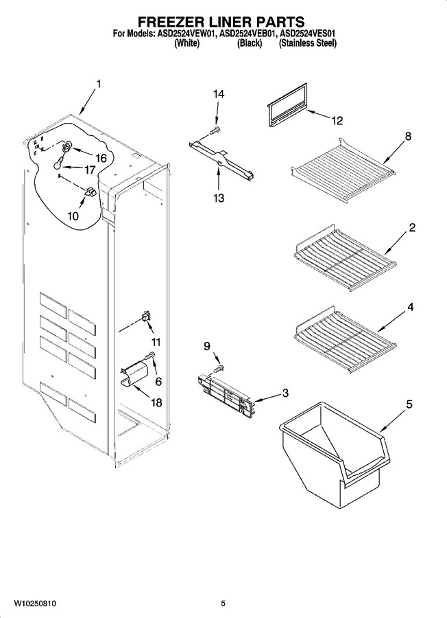 Diagram for ASD2524VEW01
