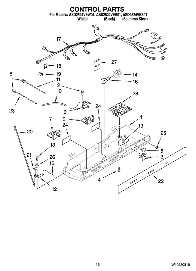 Diagram for ASD2524VEW01