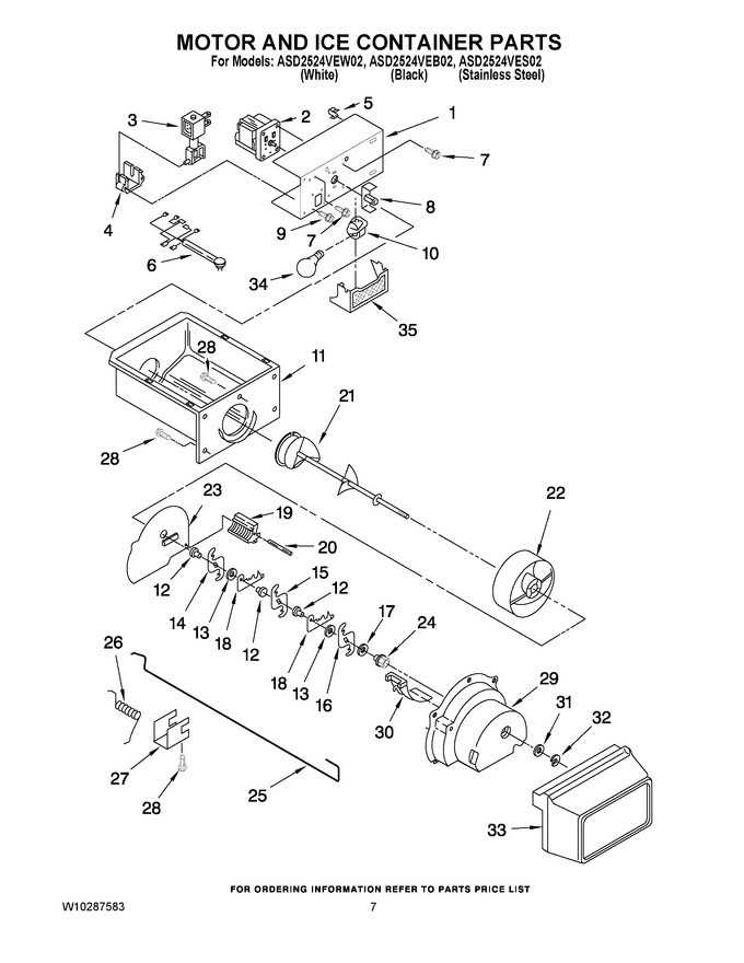 Diagram for ASD2524VES02