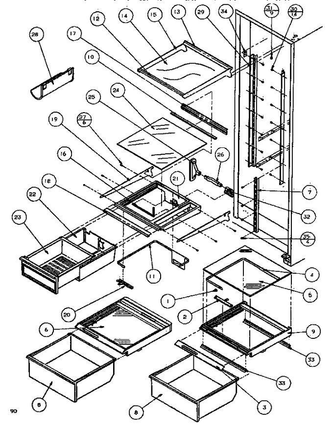 Diagram for ASE526M (BOM: P1164004W)