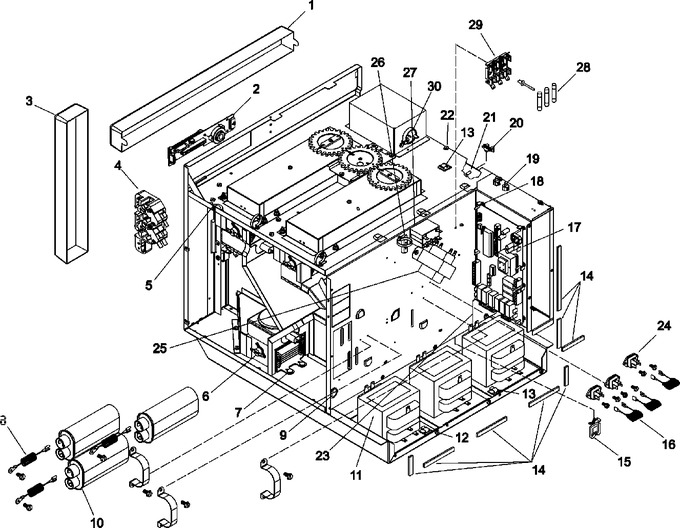 Diagram for ASE7000 (BOM P1326308M)