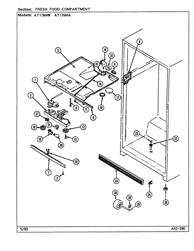 Diagram for AT17M4A (BOM: DA24C)