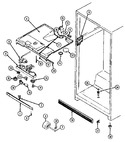 Diagram for 02 - Fresh Food Compartment