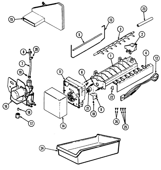 Diagram for RB172PLW (BOM: DG32A)