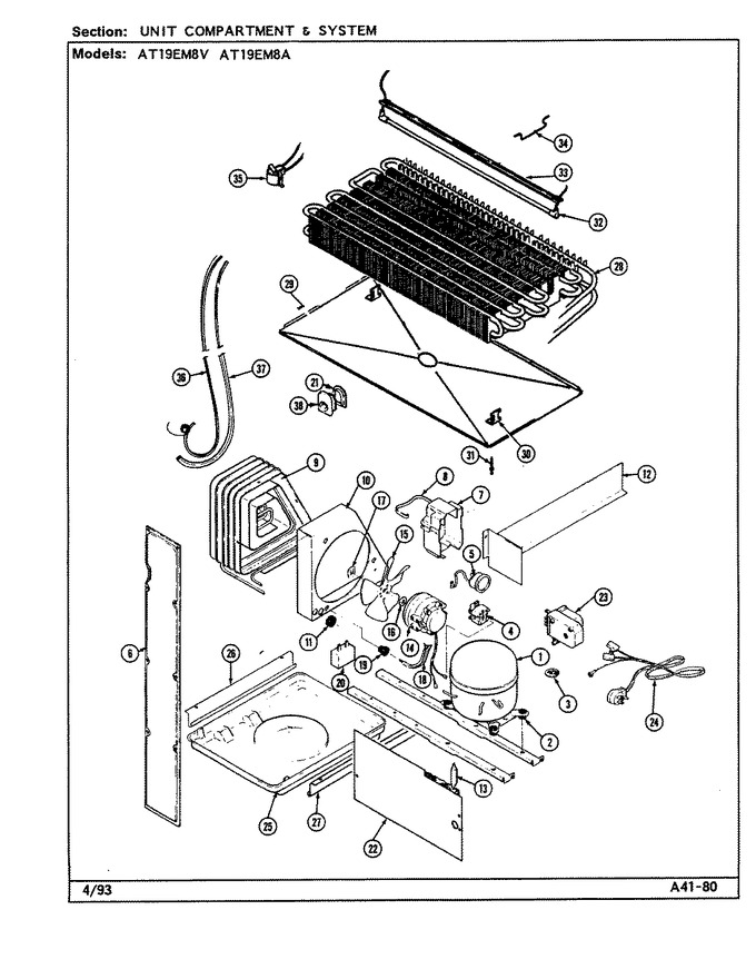 Diagram for AT19EM8A (BOM: DA56A)