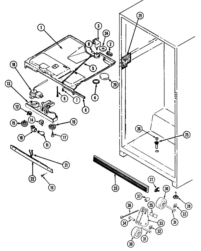 Diagram for JRTDE227LW (BOM: DJ85A)