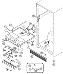 Diagram for 04 - Fresh Food Compartment
