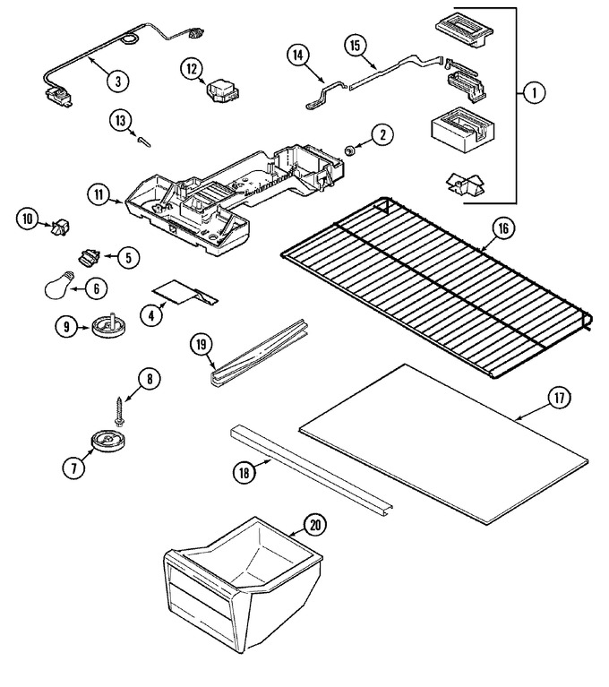 Diagram for CTF1921ARA