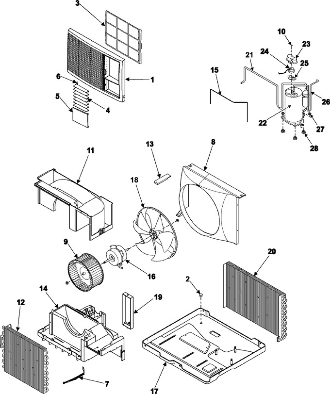 Diagram for AW0750/XAA