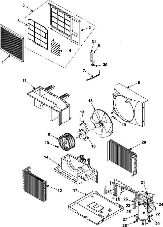 Diagram for AW1000A/XAA