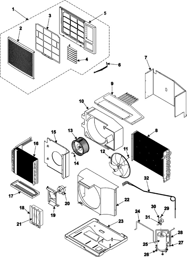 Diagram for AW2410C/XAA